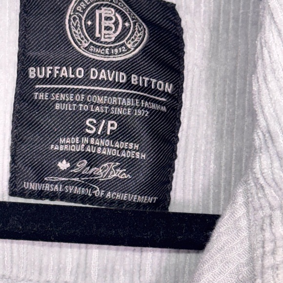 Buffalo David Bitton Gray Textured Shacket size S oversized. - Picture 2 of 7